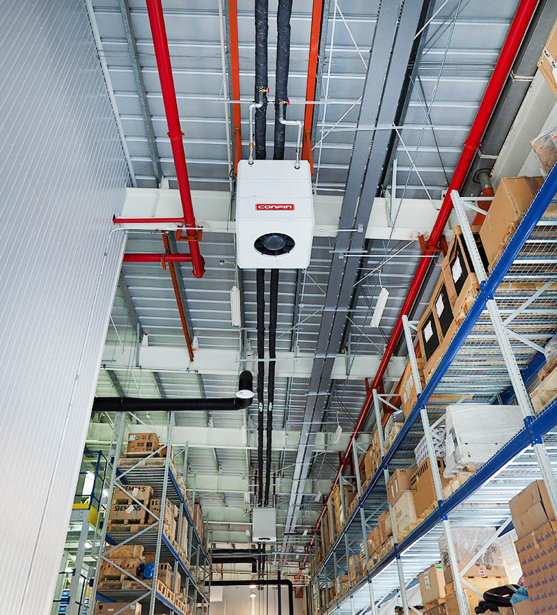 康平高大空間空氣處理機,高大空間暖風(fēng)機 康平空調(diào) 戴姆勒奔馳