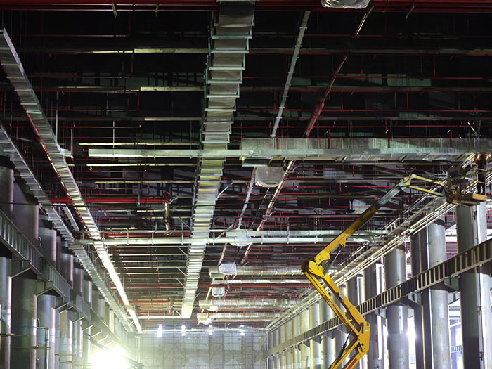 高大空間機(jī)組應(yīng)用大興機(jī)場磁各莊地鐵