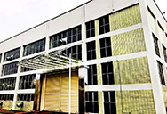 康平高速空氣隔離空氣幕運(yùn)用中美合資安利工廠